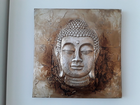 Buddhabild im Kursraum
