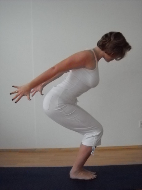 Meike Kämmerer, Stuhl (Utkatasana)