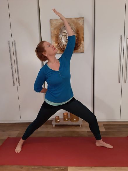 Meike Kämmerer, heraufschauender Krieger