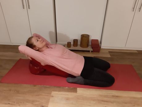 Meike Kämmerer, Sattel mit Bolster