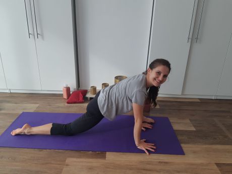 Kristina Eiffert, Hüftbeugerstretch