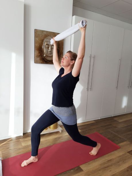 Meike Kämmerer, Krieger I mit Handtuch