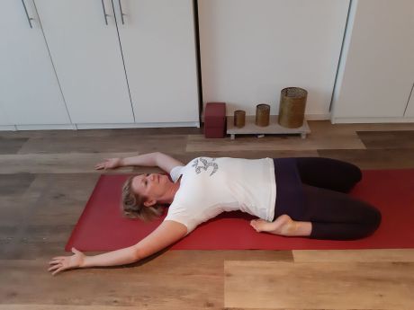 Meike Kämmerer, liegender Held