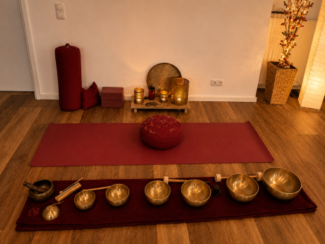 Yin Yoga mit Klangschalen