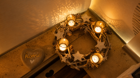 Kerzen zum 4. Advent