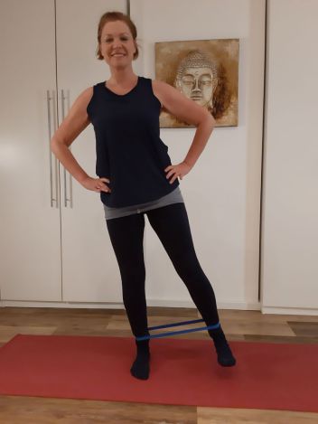 Meike Kämmerer, Pilates mit Band