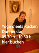 Yoga meets Rücken donnerstags 9.30 - 10.30 h